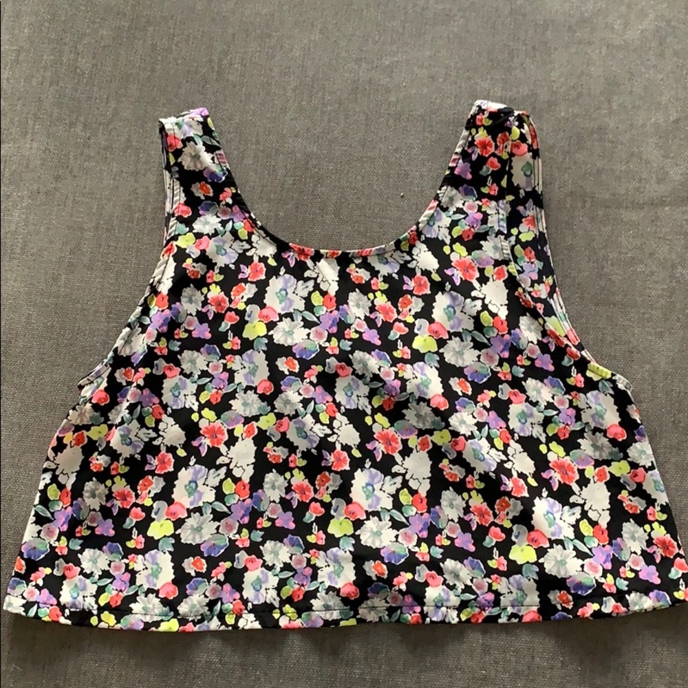 Aqua Crop Top
